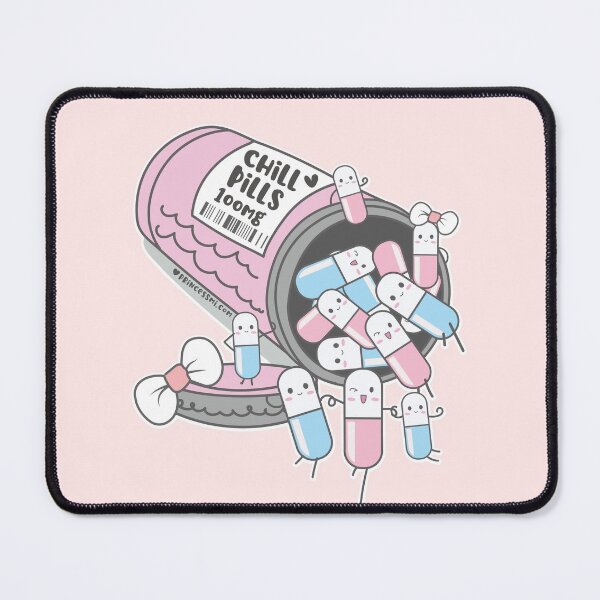 Item preview, chill pills cute pills cartoon designed and sold by princessmi-com.