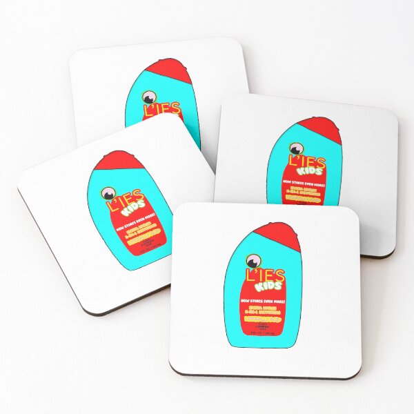 Item preview, Lies for kids battery acid shampoo parody meme designed and sold by Captain-Jackson.
