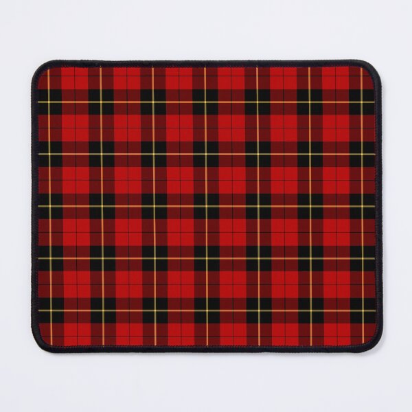 Item preview, Clan Wallace Tartan Classic Red and Black Plaid designed and sold by plaidwerx.