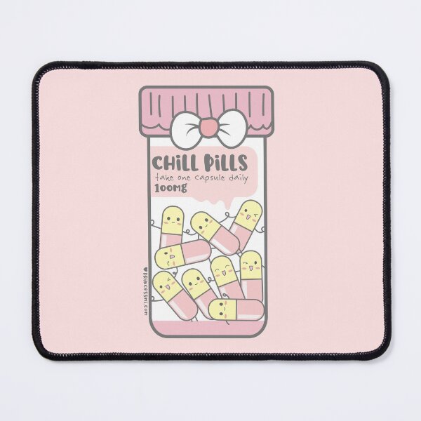 Item preview, chill pills cute pills cartoon designed and sold by princessmi-com.