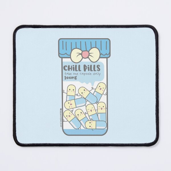 Item preview, chill pills cute pills cartoon designed and sold by princessmi-com.