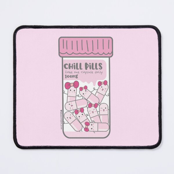 Item preview, chill pills cute pills cartoon designed and sold by princessmi-com.