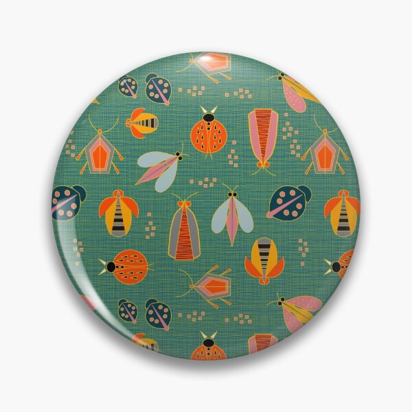 Item preview, Happy Bugs on Green designed and sold by mirimo.