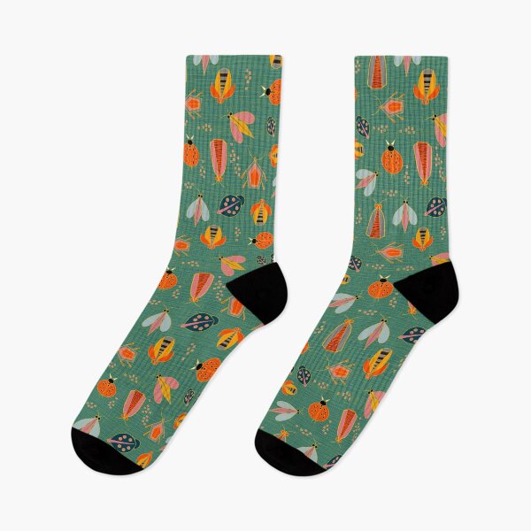 Item preview, Happy Bugs on Green designed and sold by mirimo.