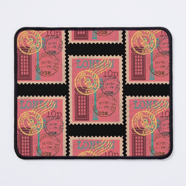 Item preview, Distressed Vintage London Postage Stamp designed and sold by Primroaddesigns.