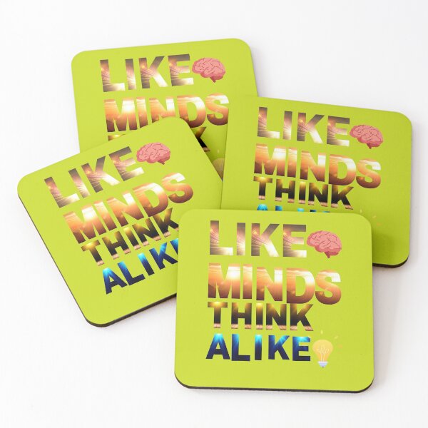 Item preview, LIKE MINDS THINK ALIKE designed and sold by Adnandar.