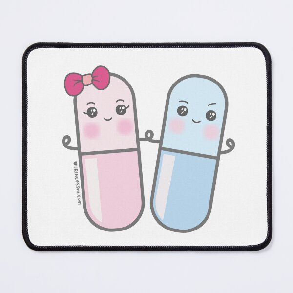 Item preview, cute pills cartoon designed and sold by princessmi-com.