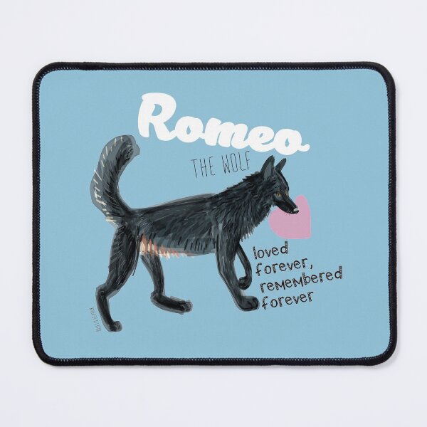 Item preview, Romeo the wolf designed and sold by belettelepink.