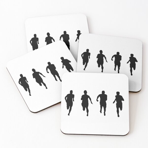 Item preview, Athletic Race Graphic Silhouette designed and sold by DFLC Prints.