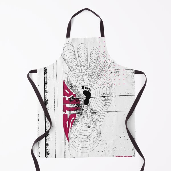 Item preview, ABSTRACT GRUNGY FOOTSTEP | Exclusive | From dotman_designer Poster Series designed and sold by dotmanprints.