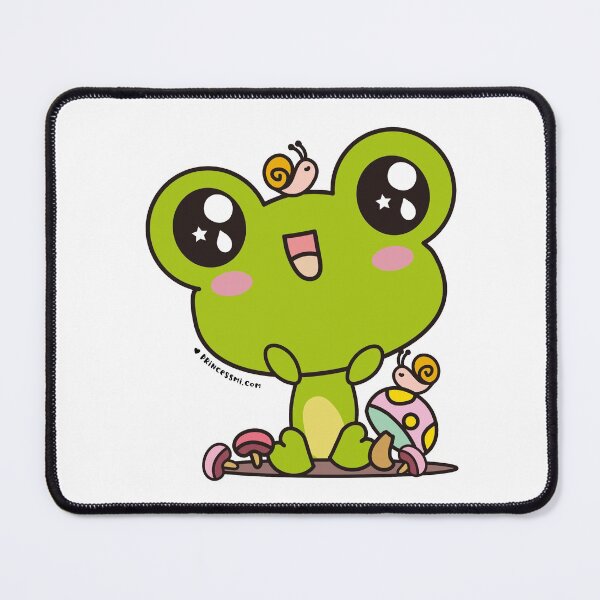 Item preview, cute frog, kawaii frog cartoon designed and sold by princessmi-com.
