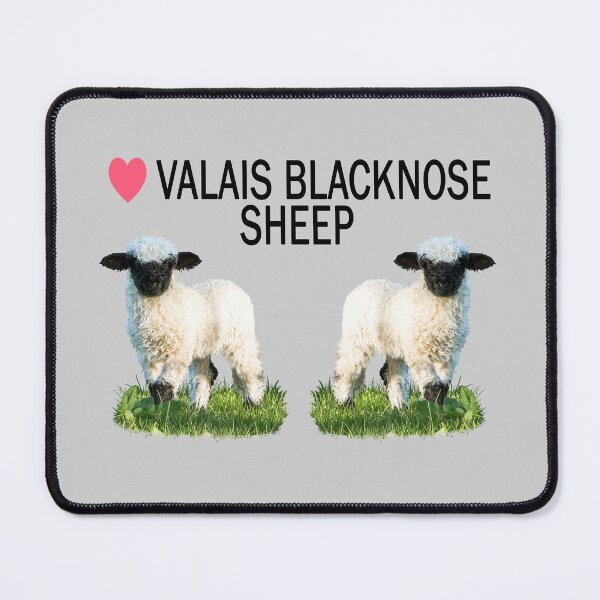 Item preview, Love Valais Blacknose Sheep with Text designed and sold by Jane Stanley Photography.