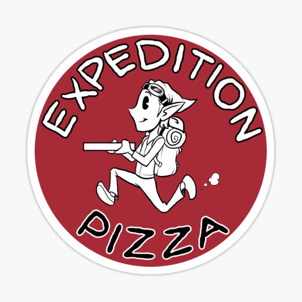 Expedition: Pizza Sticker