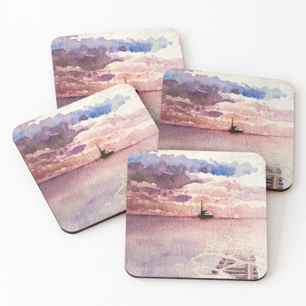 Item preview, tracks in the sea designed and sold by YOKATTA N.S..