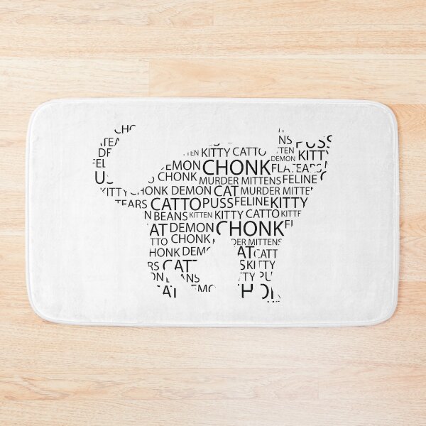 Item preview, Cat Names Nicknames Silhouette  designed and sold by NamColors.