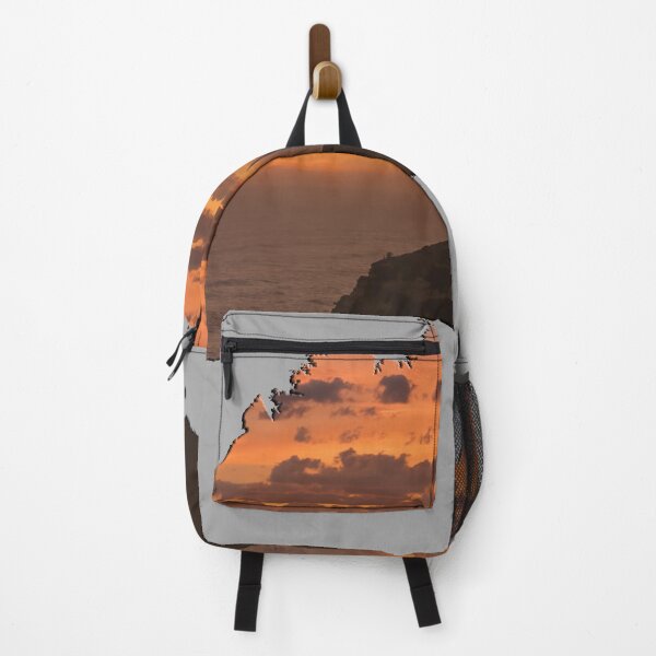 Item preview, Australia Map Sunset with Ocean Photography designed and sold by aventi24.