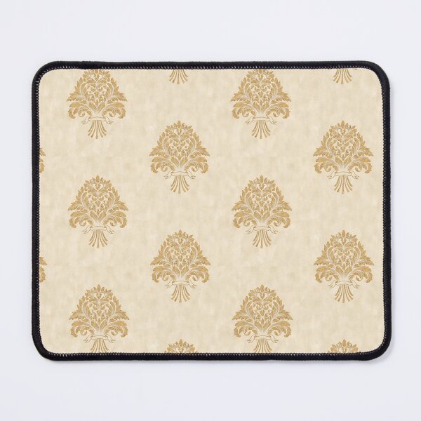 Item preview, Antique Victorian Damask Ivory and Gold designed and sold by Octavia Soldani.