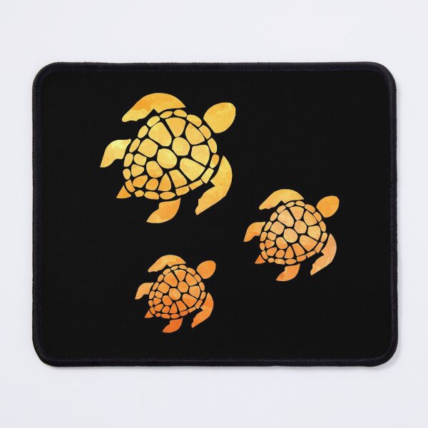 Item preview, watercolor sea turtles orange color designed and sold by shirtscom.
