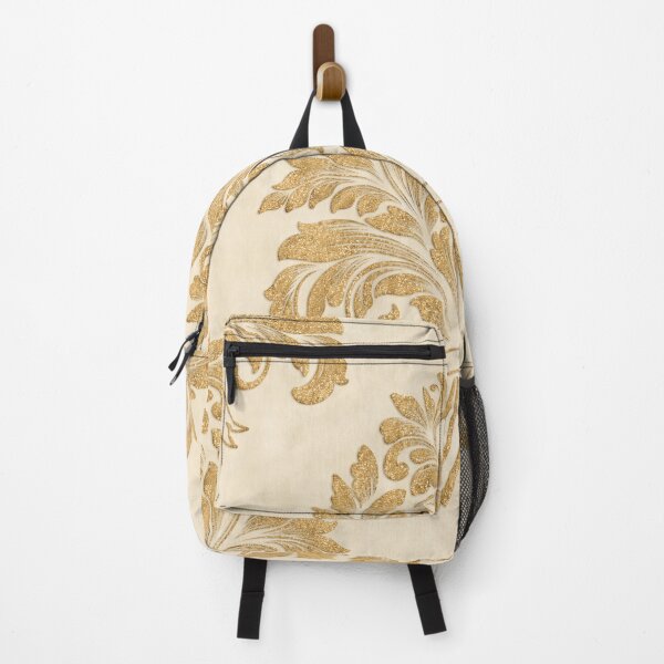Item preview, Antique Victorian Damask Ivory and Gold designed and sold by Octavia Soldani.