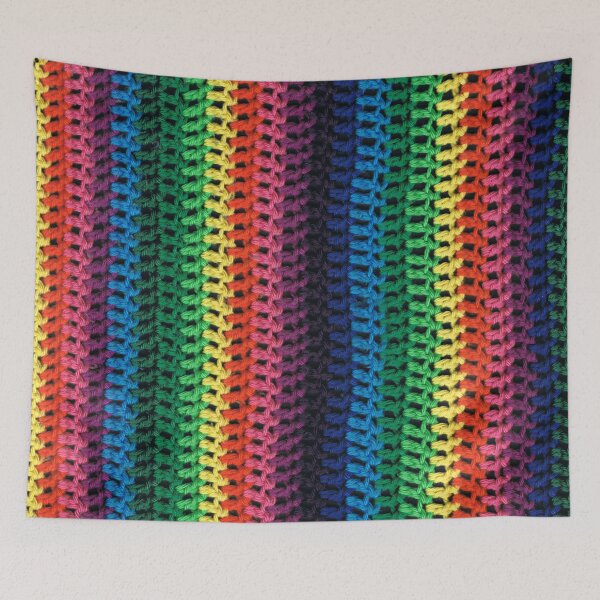 Item preview, Rainbow crochet designed and sold by Bwiselizzy.