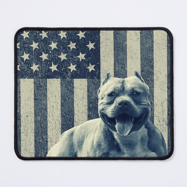 Item preview, Usa American Flag Pitbull / Vintage Usa Flag American Pitbull designed and sold by ramazis.
