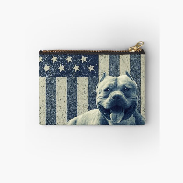 Item preview, Usa American Flag Pitbull / Vintage Usa Flag American Pitbull designed and sold by ramazis.