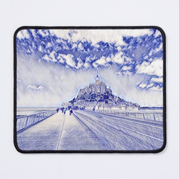 Mont-Saint-Michel Mouse Pad