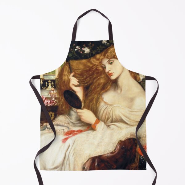 Item preview, Lady Lilith combing her long hair still life portrait painting by Dante Rossetti designed and sold by Jéanpaul  Ferro.