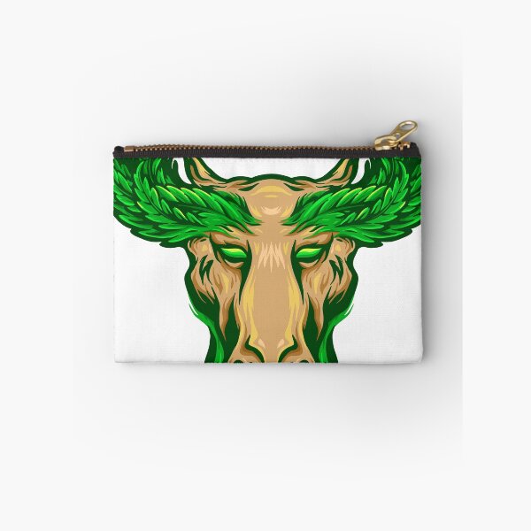 Item preview, Deer with Marijuana Leaf Antlers designed and sold by Podonok.