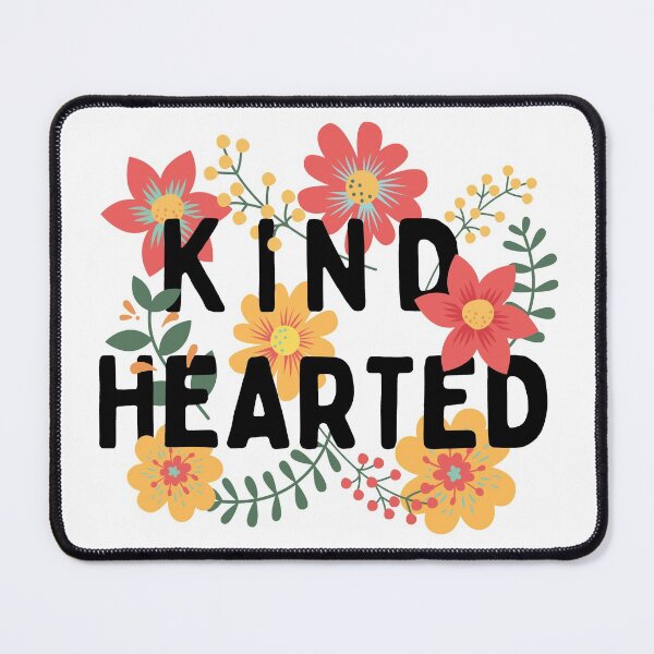 Item preview, Kind Hearted (black) floral designed and sold by Emily Bickell.