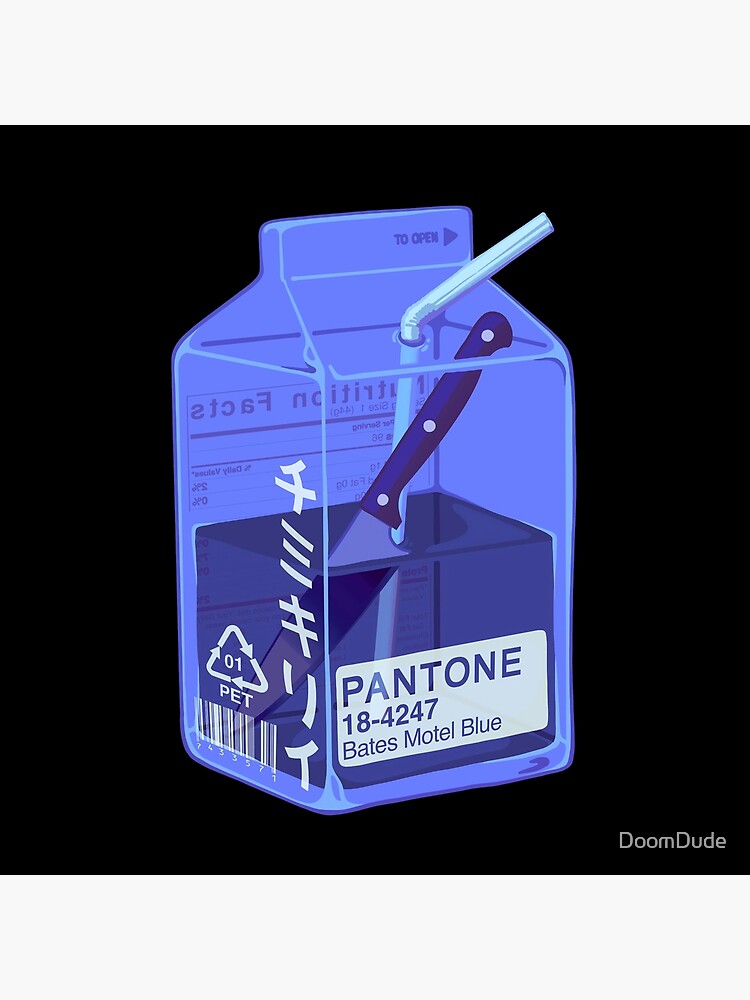 "Blue Juusu // Kawaii Juice Box Aesthetic" Canvas Print by DoomDude