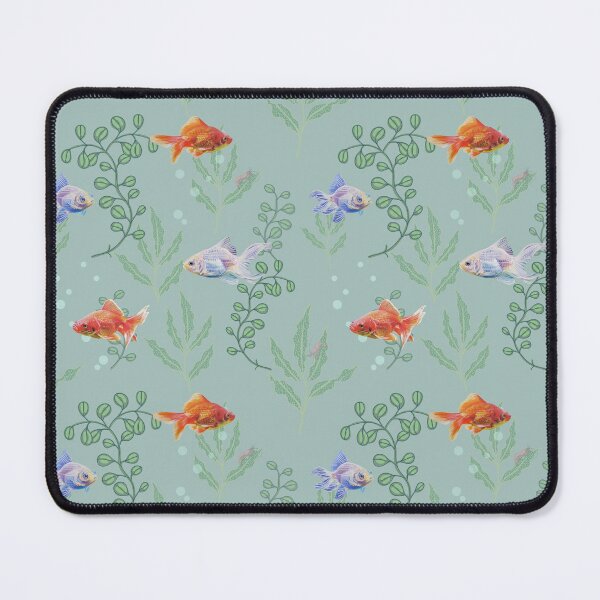 Item preview, Goldfish Aquarium pattern designed and sold by Emily Bickell.