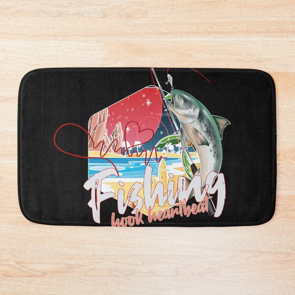 Item preview, Fishing Hook Heartbeat designed and sold by Hero Prod.