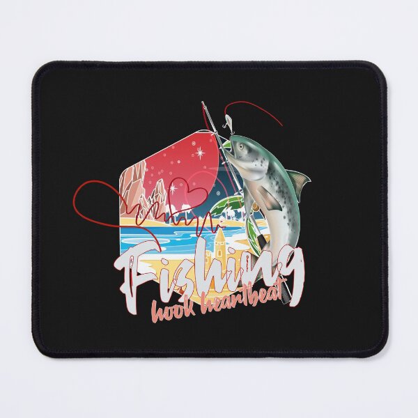 Item preview, Fishing Hook Heartbeat designed and sold by Hero Prod.