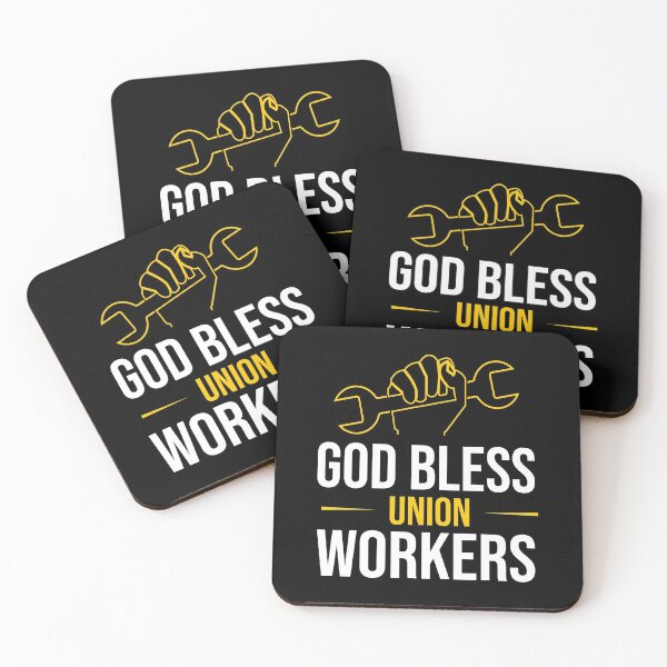 Item preview, God Bless Union Workers, Labor Day Holiday Gift, Laboring Outfit, Best Workers Gift designed and sold by Mode Tees.