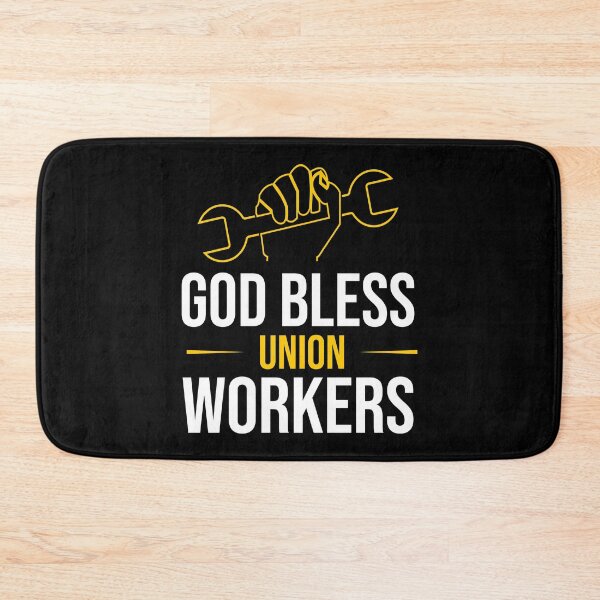 Item preview, God Bless Union Workers, Labor Day Holiday Gift, Laboring Outfit, Best Workers Gift designed and sold by Mode Tees.