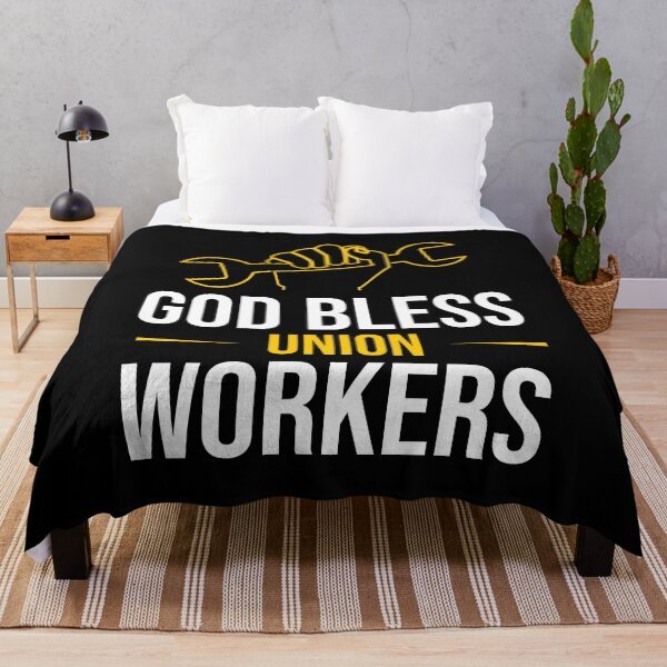 Item preview, God Bless Union Workers, Labor Day Holiday Gift, Laboring Outfit, Best Workers Gift designed and sold by Mode Tees.