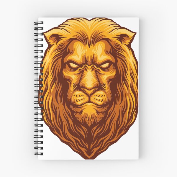 Item preview, Golden wise lion head  designed and sold by Podonok.