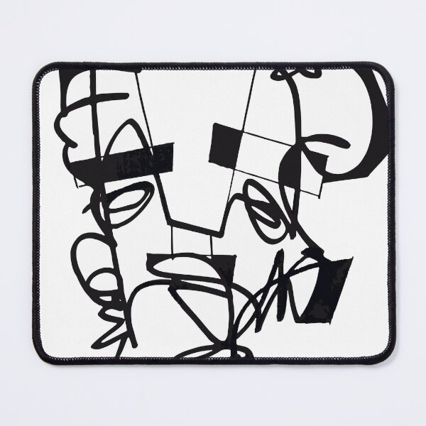 Item preview, Stylized Oneline Face designed and sold by Markus Haertel.
