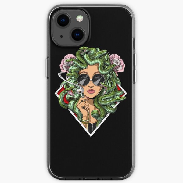 Medusa Hippie Stoner iPhone Soft Case