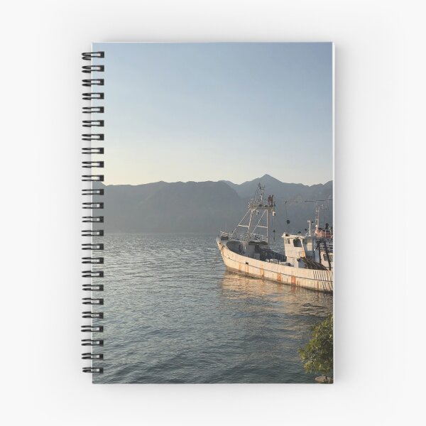 Item preview, Rusty Fishing Boat in Kotor Bay, Montenegro designed and sold by Heaven-Earth.