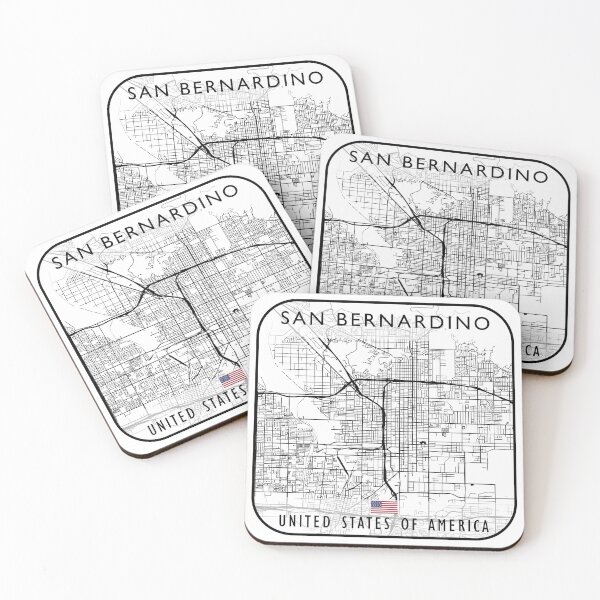 Item preview, SAN BERNARDINO MAP USA designed and sold by hatimelhag.