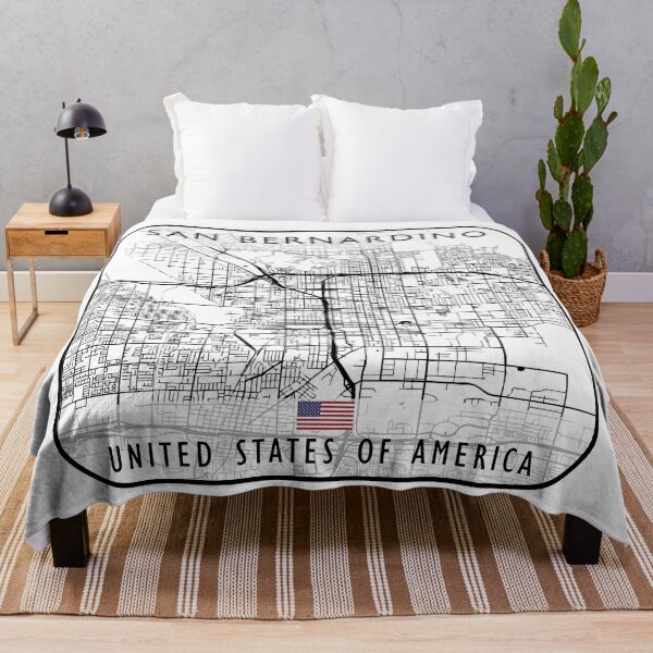 Item preview, SAN BERNARDINO MAP USA designed and sold by hatimelhag.