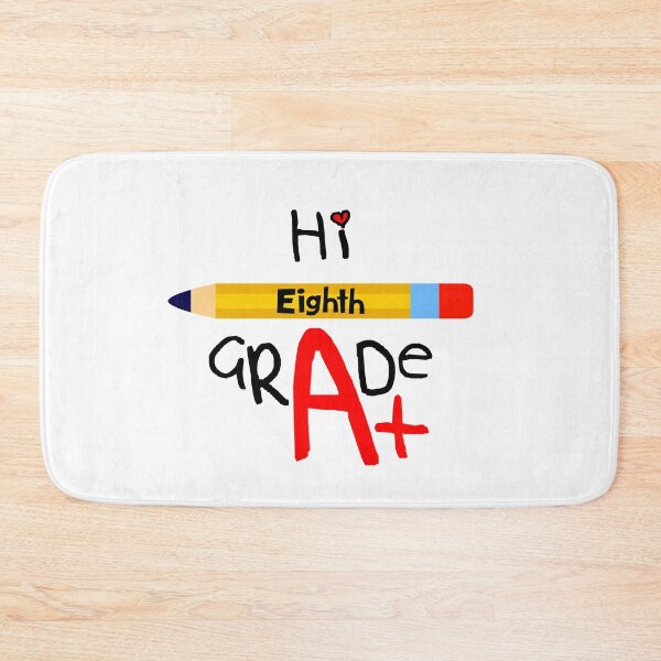 Item preview, Hi Eighth Grade Grade - Black Text designed and sold by Loving-school.