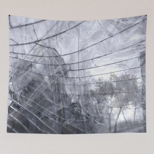 Item preview, Abstract Apocalyptic View Through Broken Glass designed and sold by Anna Lemos.