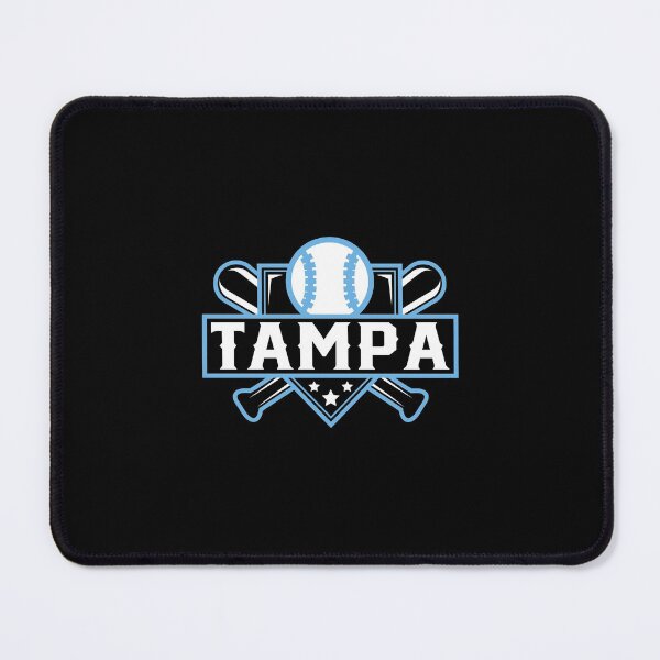 Item preview, Tampa Bay Baseball Home Plate Crossed Bats designed and sold by tanalan.