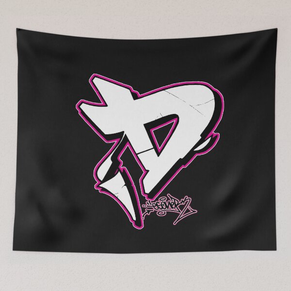 Item preview, LETTER D BY ESONE URBAN GRAFFITI STREET STYLE  designed and sold by GraffitiBomberZ.
