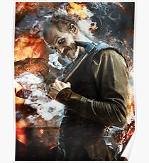 Floki- Fire and ash Poster