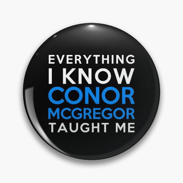 Artikelvorschau, Alles, was ich weiß - Connor McGregor entworfen und verkauft von 2Girls1Shirt.