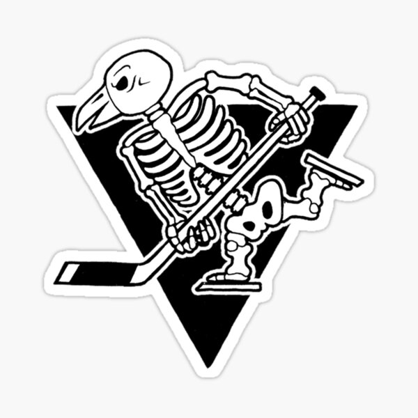 Item preview, Pittsburgh Penguins Skeleton Logo Classic T-Shirt- Halloween T-Shirt designed and sold by Mahoney54.